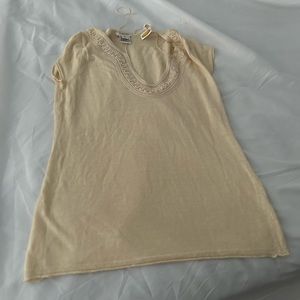 Talbots Tan Shirt